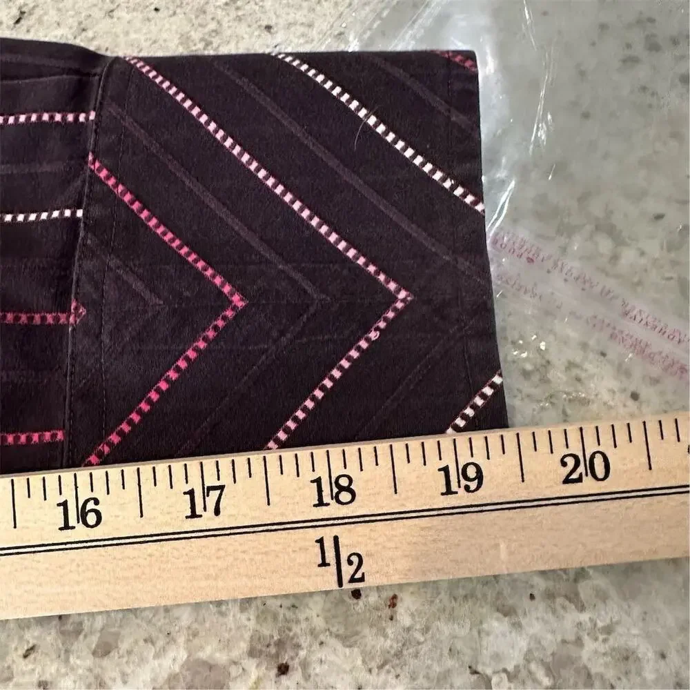 Ben Sherman Men's M purple Red Striped Long Sleeve Button-Up Shirt - Picture 8 of 9